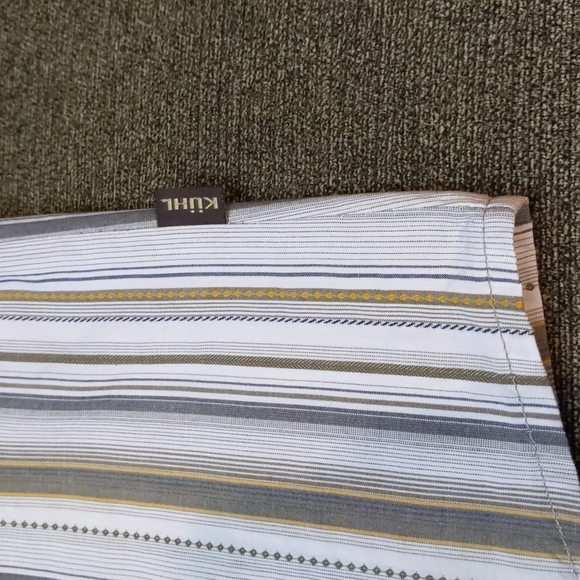 Kuhl Suncel Button Up Short Sleeve Shirt Men's Size L Hiking - Picture 13 of 15